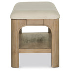 Solano 52-inch Bedroom Bed End Bench Weathered Mango