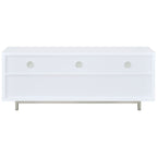 Casey 2-drawer Engineered Wood 60-inch TV Stand White