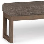 Milltown - Upholstered Ottoman Bench