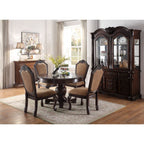 Chateau De Ville - Side Chair (Set of 2) - Fabric & Espresso