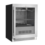 24″ Glass‑Door Meat Aging Fridge