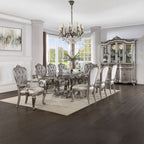 Ariadne - Side Chair (Set of 2) - Velvet & Antique Platinum