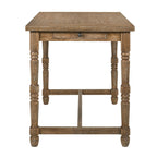 Farsiris - Counter Height Table - Weathered Oak