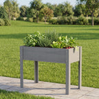 Raised Garden Bed With Legs, Elevated Planter Box For Outdoor Plants