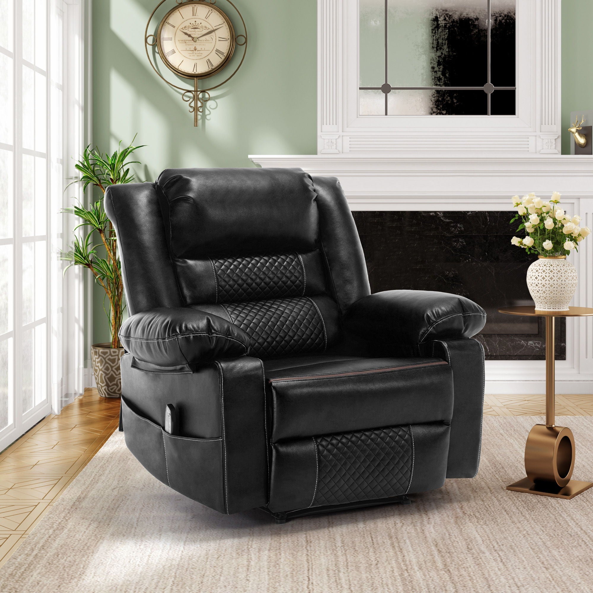 Breathable Massage Recliner Manual Chair