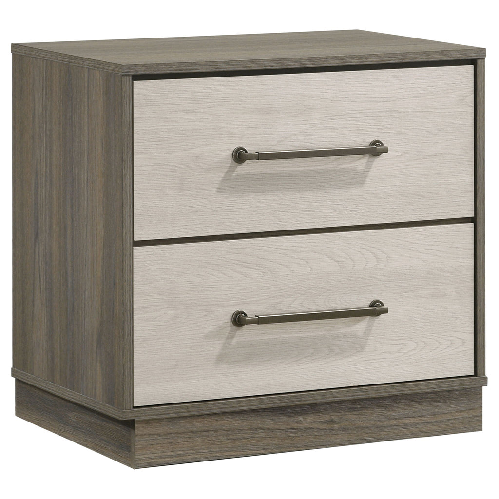 Fenwick 4-piece California King Bedroom Set Grey Oak
