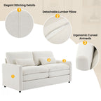 Cozy Upholstered Sofa Set For Living Room