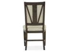 Westley Falls - Step Up Side Chair With Upholstered Seat & Back (Set of 2) - Graphite