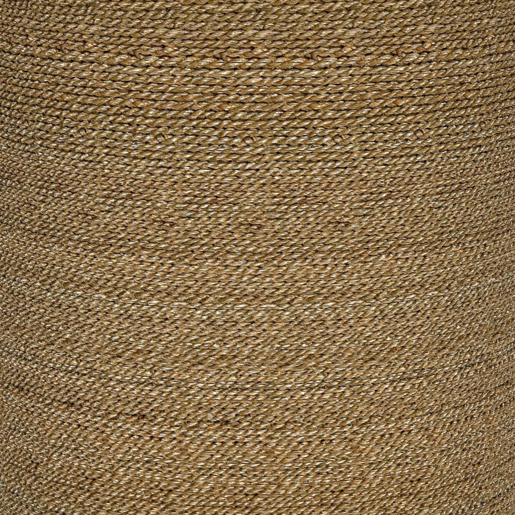 Halden Round Woven Seagrass Accent Side Table Light Brown