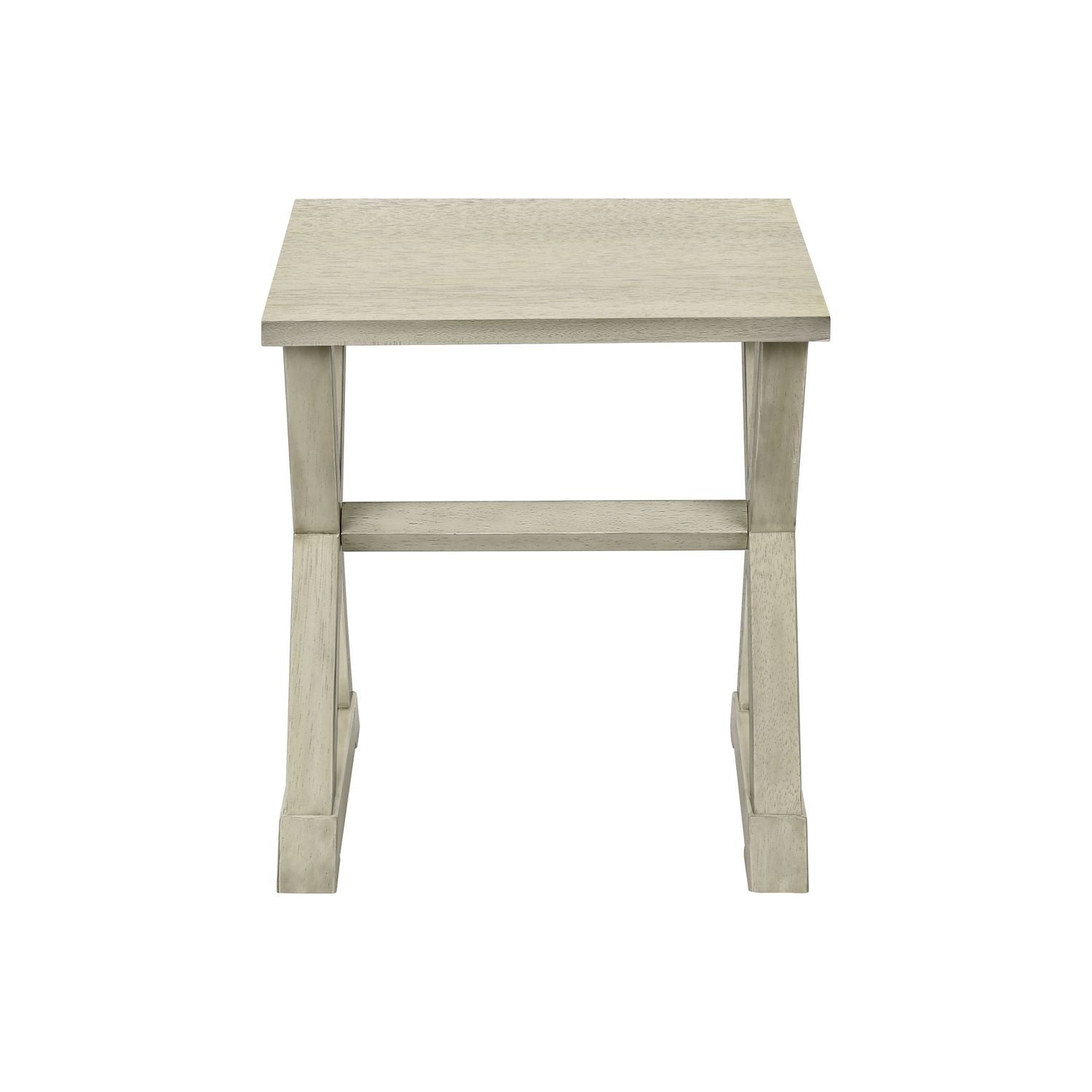 Compact Accent End Table, Square, Transitional