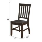 Maisha - Side Chair (Set of 2) - Rustic Walnut