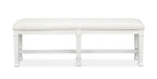 Kingston - Bench - Whisper White And Cerused Nutmeg