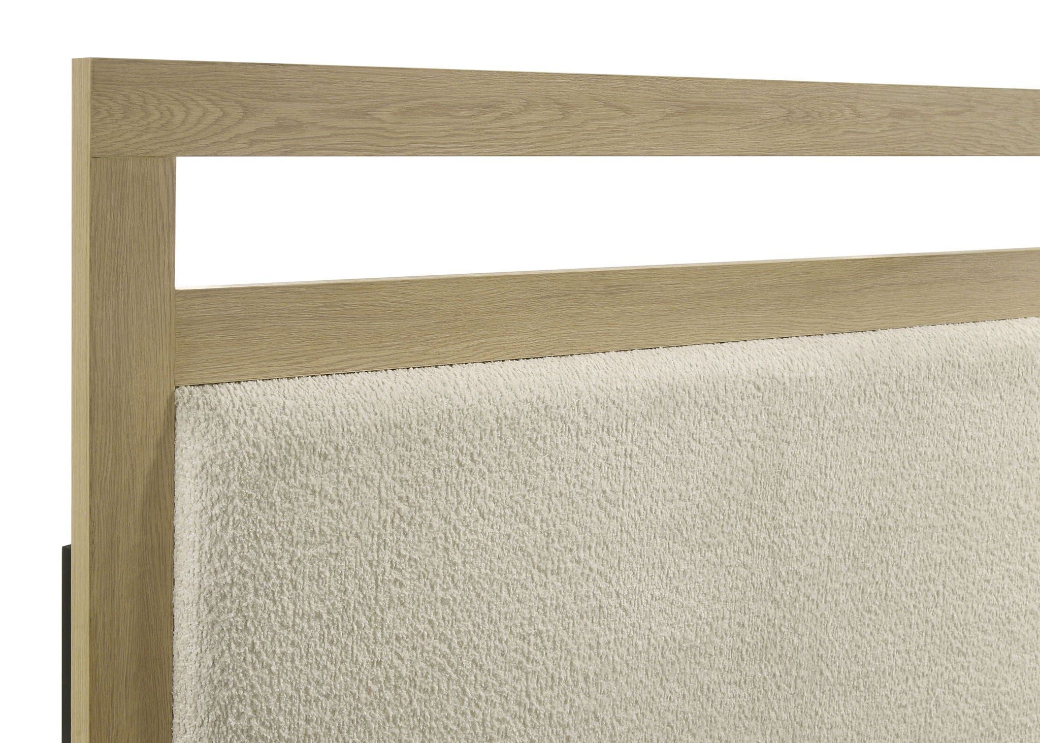 Hendricks Queen Panel Headboard Platform Bed Light Oak