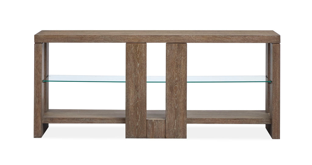 Cypress - Console Sofa Table - Spiced Brown