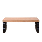 Ornate Scroll Base Coffee Table