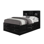 Lucille - Bed With Storage And Bookcase Headboard