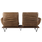 Narech - Sofa With Swivel - Nutmeg Top Grain Leather