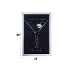 Talisha - 35" Wall Art - Mirrored