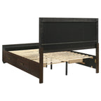 Kauffman 4-piece Queen Bedroom Set Dark Cocoa