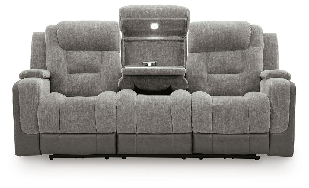 Mixed Motion - Power Reclining Sofa With Adjustable Headrest