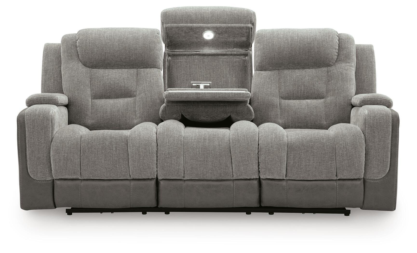 Mixed Motion - Power Reclining Sofa With Adjustable Headrest