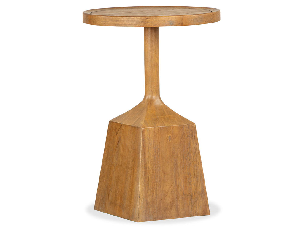 Lindon - Round Pedestal Accent End Table