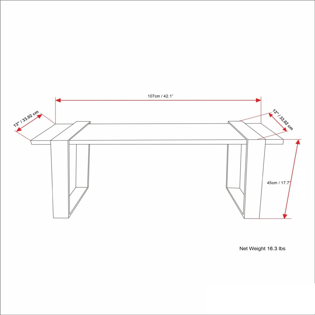 Nessa - Bench - Natural