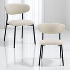 Jirina - Side Chair (Set of 2) - Beige Chenille