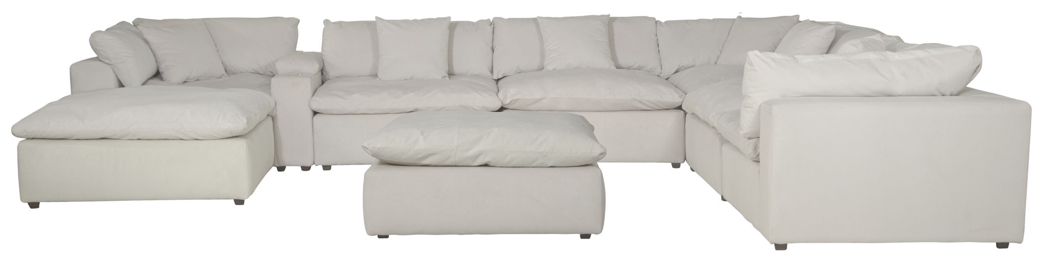 Posh - Modular Sectional And Ottoman