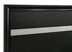 Miranda 51-inch Wood Eastern King Storage Panel Bed Black