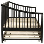 Delgado Windsor Twin Wood Daybed with Trundle Black