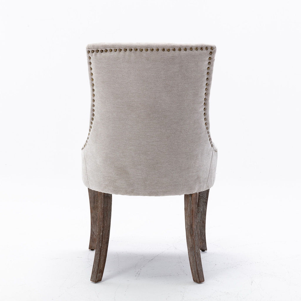 Ultra - Side Dining Chair, Nail Head (Set of 2)
