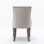 Ultra - Side Dining Chair, Nail Head (Set of 2)