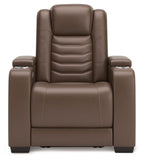 High Impact - Power Recliner / Adj Headrest - Tobacco