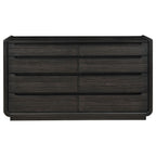 Leandro 8-drawer Bedroom Dresser Cabinet Burnished Black