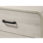 Nightstand With 2 Drawers, Ample Storage Space - Antique White