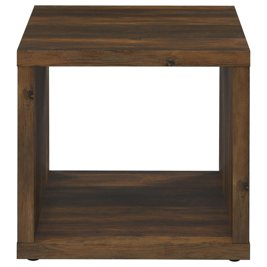 Frisco 3-piece Coffee and End Table Set Dark Pine