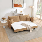 Cadie - Sofa With 2 Pillows - Mocha