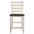 Tasnim - Counter Height Chair (Set of 2) - Oak & Antique White