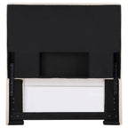 Pirro Upholstered Twin Panel Headboard Sand