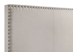Boyd Upholstered California King Panel Bed Ivory
