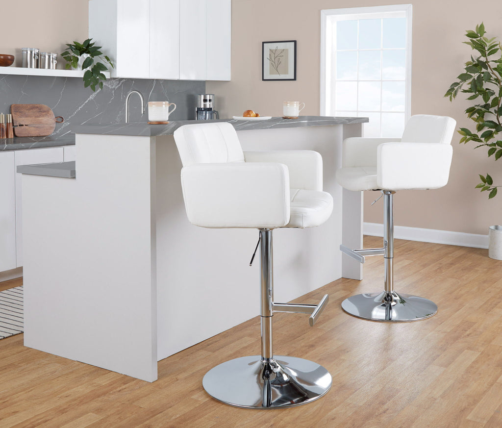 Stout - Contemporary Adjustable Barstool With Swivel