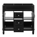 Bathroom Vanity Cabinet With 2 Soft Closing Doors And 2 Drawers