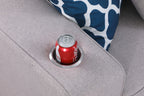 Cooper - Comfort Sectional Sofa With Ottomans And Cupholder