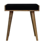 Tray Style Footstool - Black