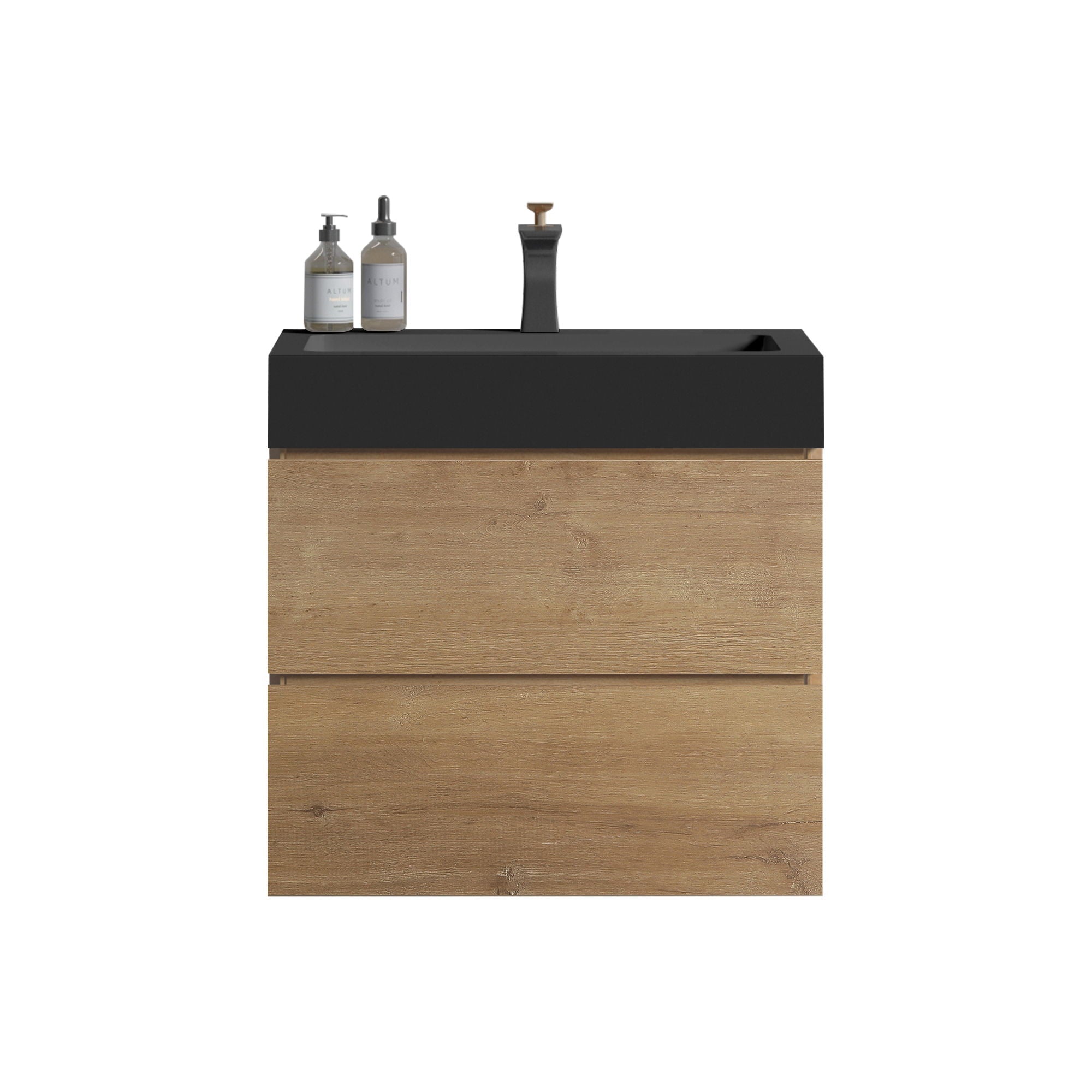 Alice - Bathroom Vanity With Sink, Large Storage, Wall Mounted