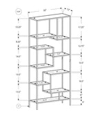Bookshelf, Bookcase, Etagere, For Office, Contemporary & Modern
