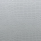 Gunnison Wood Queen LED Panel Bed Silver Metallic