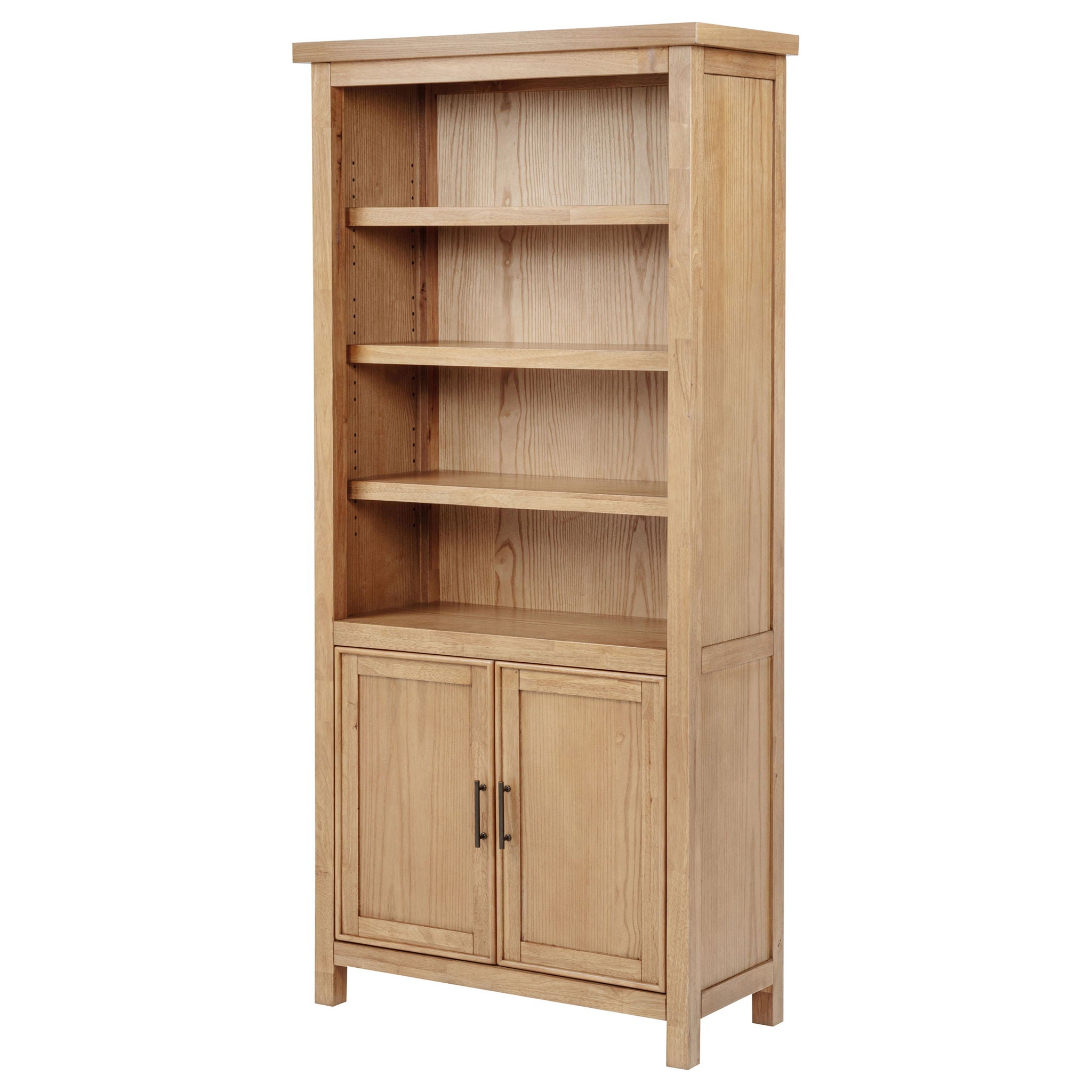 Vermes 72-inch 2-door Home Office Cabinet Bookcase Light Ash