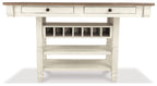 Bolanburg - Rectangular Dining Room Counter Table - Beige